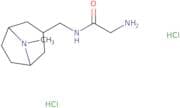 2-Amino-N-({8-methyl-8-azabicyclo[3.2.1]octan-3-yl}methyl)acetamide dihydrochloride