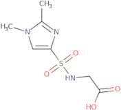 2-(1,2-Dimethyl-1H-imidazole-4-sulfonamido)acetic acid