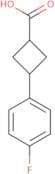 3-(4-Fluorophenyl)cyclobutane-1-carboxylic acid