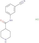 N-(3-Cyanophenyl)piperidine-4-carboxamide hydrochloride