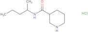 N-(Pentan-2-yl)piperidine-3-carboxamide hydrochloride