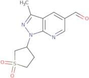 1-(1,1-dioxothiolan-3-yl)-3-methylpyrazolo[3,4-b]pyridine-5-carbaldehyde
