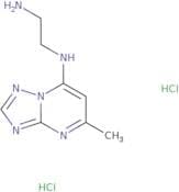 N-(2-Aminoethyl)-5-methyl-[1,2,4]triazolo[1,5-a]pyrimidin-7-amine dihydrochloride