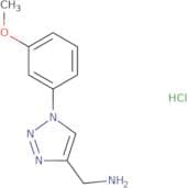 [1-(3-Methoxyphenyl)-1H-1,2,3-triazol-4-yl]methanamine hydrochloride