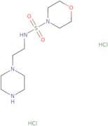 N-[2-(Piperazin-1-yl)ethyl]morpholine-4-sulfonamide dihydrochloride