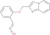 N-[(2-{Imidazo[1,2-a]pyridin-2-ylmethoxy}phenyl)methylidene]hydroxylamine
