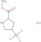 Methyl (2S,4S)-4-(trifluoromethyl)pyrrolidine-2-carboxylate hydrochloride
