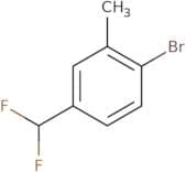 1-Bromo-4-(difluoromethyl)-2-methylbenzene