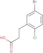 3-(5-Bromo-2-chlorophenyl)propanoic acid