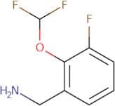 [2-(Difluoromethoxy)-3-fluorophenyl]methanamine