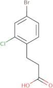 3-(4-Bromo-2-chlorophenyl)propanoic acid