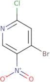 4-bromo-2-chloro-5-nitropyridine