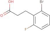 3-(2-Bromo-6-fluorophenyl)propanoic acid