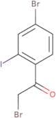 2-Bromo-1-(4-bromo-2-iodophenyl)ethan-1-one