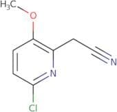 2-(6-Chloro-3-methoxypyridin-2-yl)acetonitrile