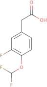 2-[4-(Difluoromethoxy)-3-fluorophenyl]acetic acid