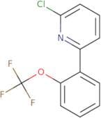 2-Chloro-6-[2-(trifluoromethoxy)phenyl]pyridine