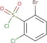 2-Bromo-6-chlorobenzene-1-sulfonyl chloride