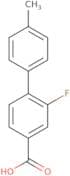 3-Fluoro-4-(4-methylphenyl)benzoic acid