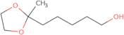 5-(2-Methyl-1,3-dioxolan-2-yl)pentan-1-ol