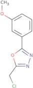 2-(chloromethyl)-5-(3-methoxyphenyl)-1,3,4-oxadiazole