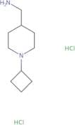 (1-Cyclobutylpiperidin-4-yl)methanaminedihydrochloride