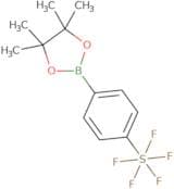 4,4,5,5-Tetramethyl-2-[4-(pentafluorosulfanyl)phenyl]-1,3,2-dioxaborolane
