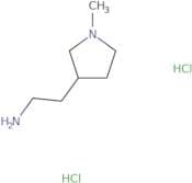 2-(1-Methylpyrrolidin-3-yl)ethan-1-amine dihydrochloride