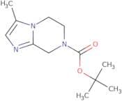 tert-Butyl 3-methyl-5H,6H,7H,8H-imidazo[1,2-a]pyrazine-7-carboxylate