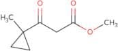 Methyl 3-(1-methylcyclopropyl)-3-oxopropanoate