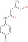 N-(4-Chlorophenyl)-2-(N'-hydroxycarbamimidoyl)acetamide