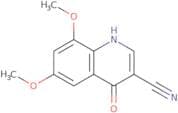 4-Hydroxy-6,8-dimethoxyquinoline-3-carbonitrile