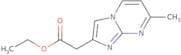 Ethyl 2-{7-methylimidazo[1,2-a]pyrimidin-2-yl}acetate