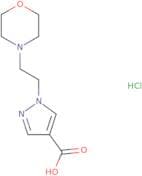 1-[2-(Morpholin-4-yl)ethyl]-1H-pyrazole-4-carboxylic acid hydrochloride
