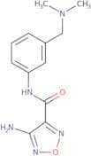 4-Amino-N-{3-[(dimethylamino)methyl]phenyl}-1,2,5-oxadiazole-3-carboxamide