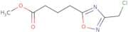 Methyl 4-[3-(chloromethyl)-1,2,4-oxadiazol-5-yl]butanoate