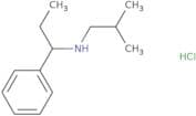 (2-Methylpropyl)(1-phenylpropyl)amine hydrochloride