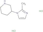 3-(2-Methyl-1H-imidazol-1-yl)piperidine dihydrochloride
