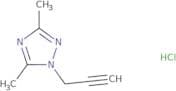 3,5-Dimethyl-1-(prop-2-yn-1-yl)-1H-1,2,4-triazole hydrochloride