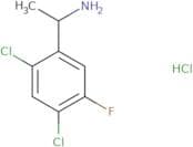 1-(2,4-Dichloro-5-fluorophenyl)ethan-1-amine hydrochloride