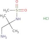 N-(1-Amino-2-methylpropan-2-yl)methanesulfonamide hydrochloride