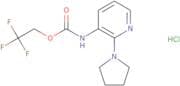 2,2,2-Trifluoroethyl N-[2-(pyrrolidin-1-yl)pyridin-3-yl]carbamate hydrochloride
