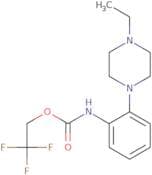 2,2,2-Trifluoroethyl N-[2-(4-ethylpiperazin-1-yl)phenyl]carbamate