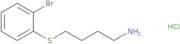 1-[(4-Aminobutyl)sulfanyl]-2-bromobenzene hydrochloride