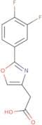 2-[2-(3,4-Difluorophenyl)-1,3-oxazol-4-yl]acetic acid