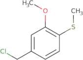 4-(Chloromethyl)-2-methoxy-1-(methylsulfanyl)benzene