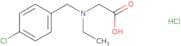 2-{[(4-Chlorophenyl)methyl](ethyl)amino}acetic acid hydrochloride