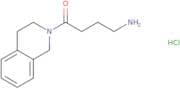4-Amino-1-(1,2,3,4-tetrahydroisoquinolin-2-yl)butan-1-one hydrochloride