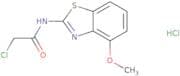 2-Chloro-N-(4-methoxy-1,3-benzothiazol-2-yl)acetamide hydrochloride