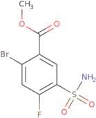 Methyl 2-bromo-4-fluoro-5-sulfamoylbenzoate